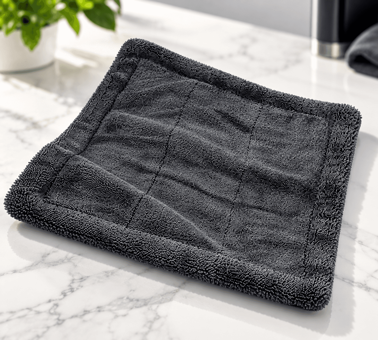 Launch Pad Car Wash Supplies 1200 gsm 40x40 cm Microfiber Towel for Efficient Cleaning โ view 2