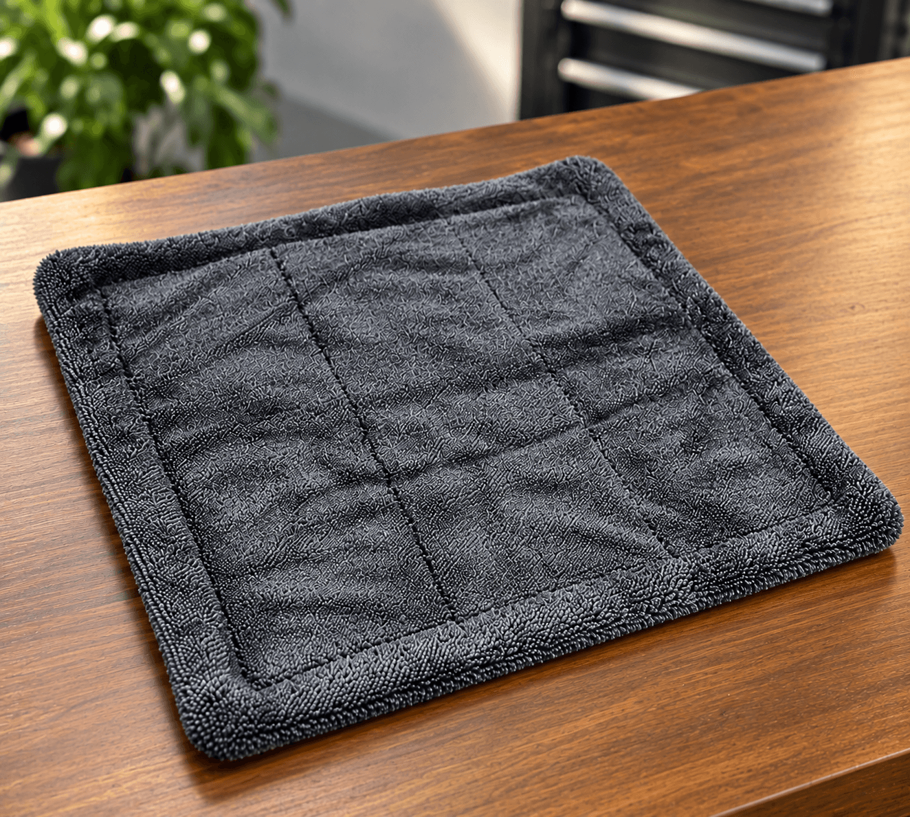Launch Pad Car Wash Supplies 1200 gsm 40x40 cm Microfiber Towel for Efficient Cleaning โ view 5