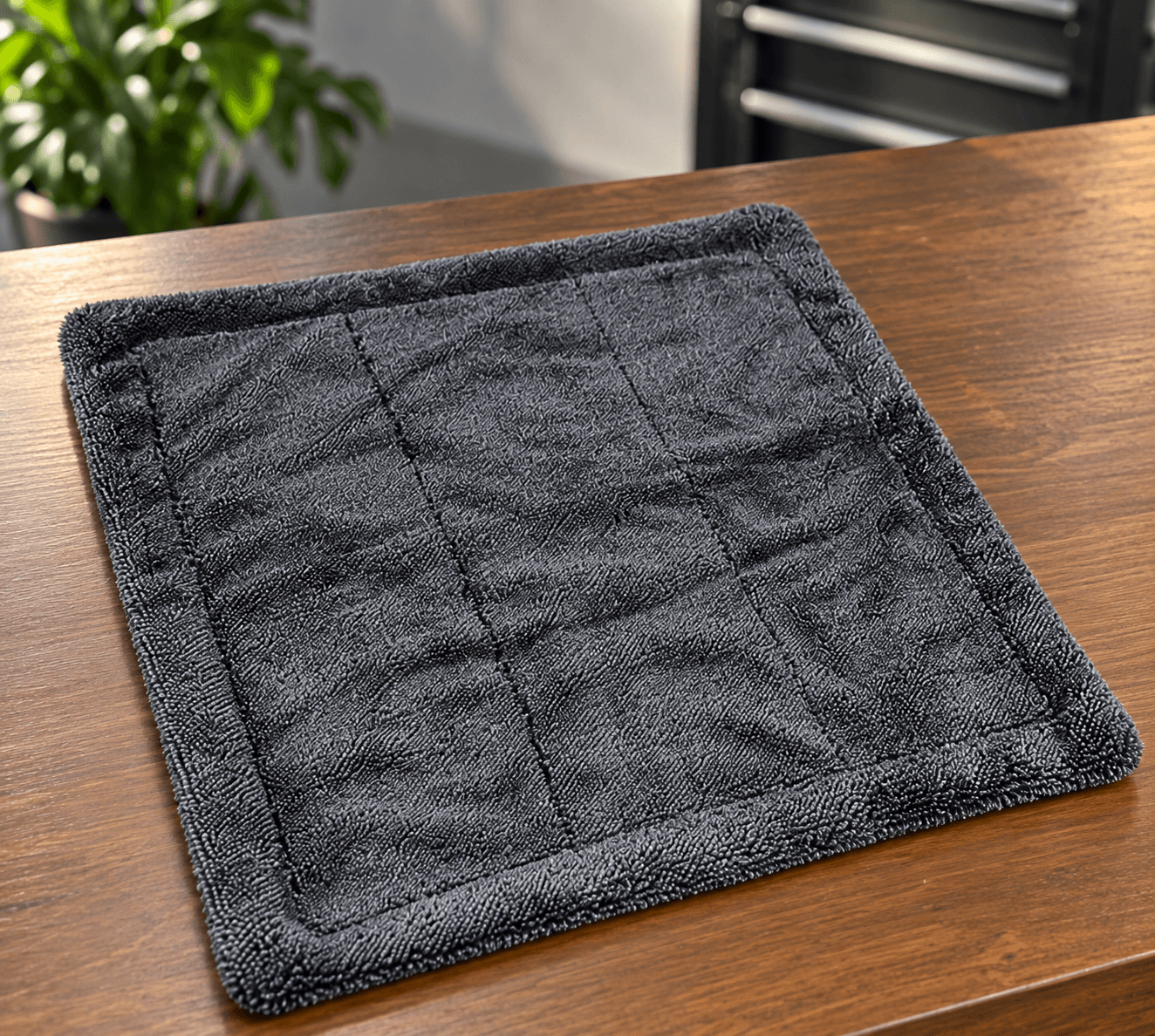 Launch Pad Car Wash Supplies 1200 gsm 40x40 cm Microfiber Towel for Efficient Cleaning โ view 7